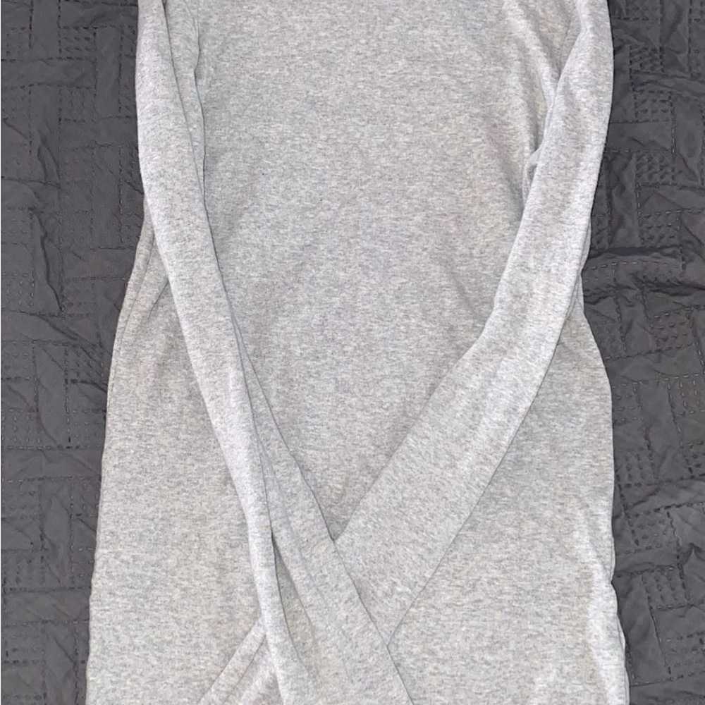 Cozy Heather Gray Long Sleeve Shirt